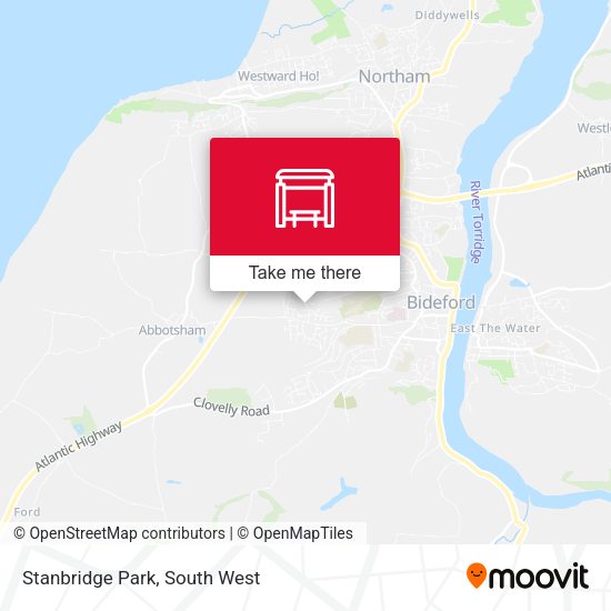Stanbridge Park map