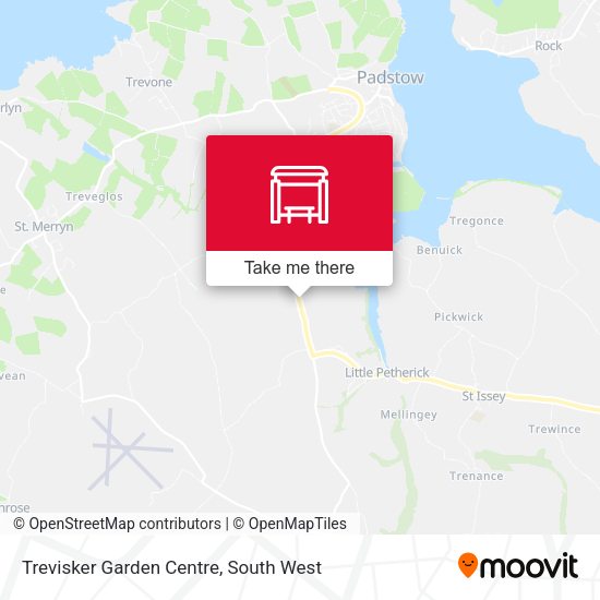 Trevisker Garden Centre map