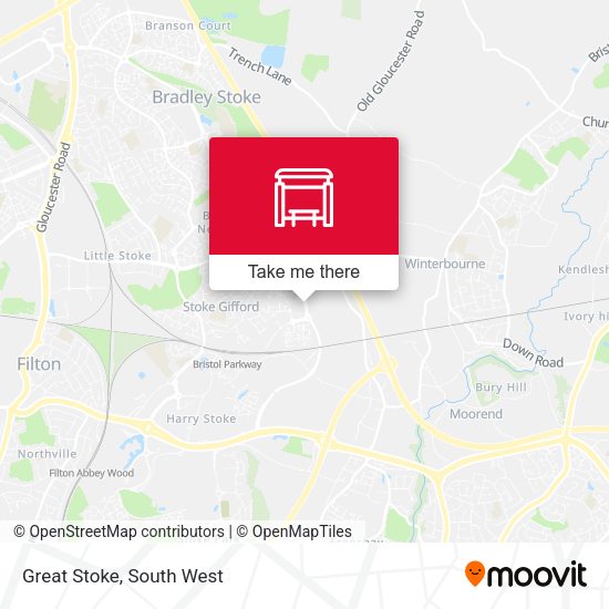 Great Stoke map