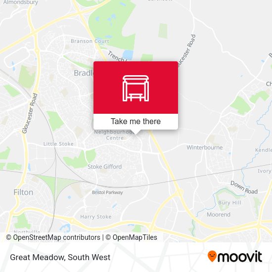 Great Meadow map