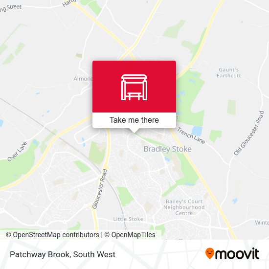 Patchway Brook map