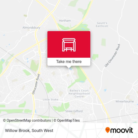 Willow Brook map