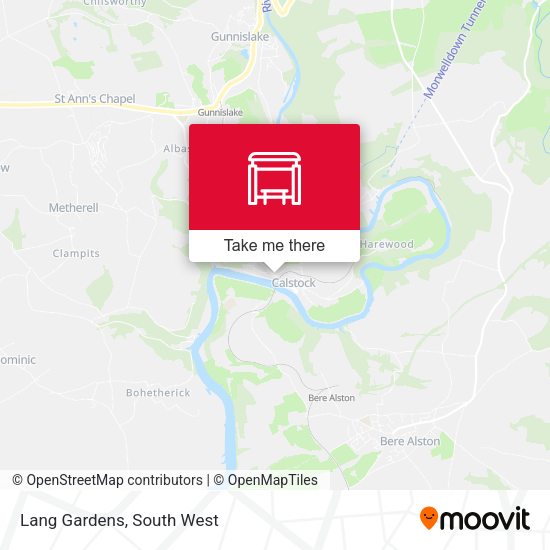 Lang Gardens map
