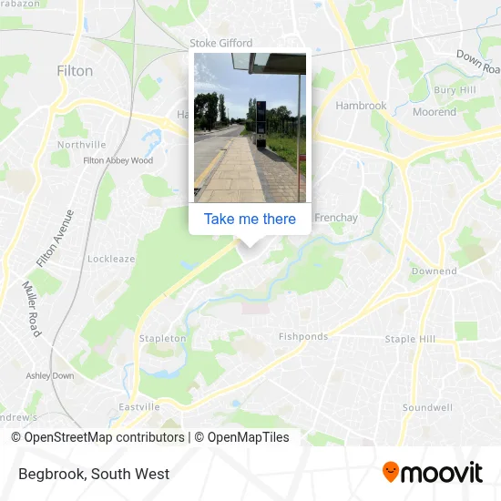 Begbrook stop - Routes, Schedules, and Fares