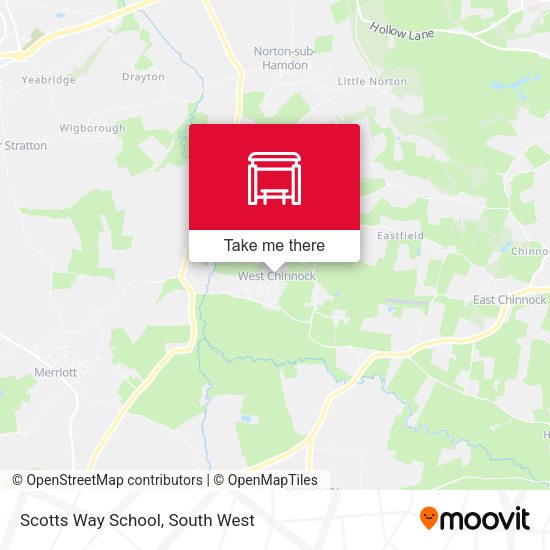 Scotts Way School map