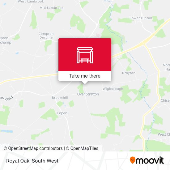 Royal Oak map