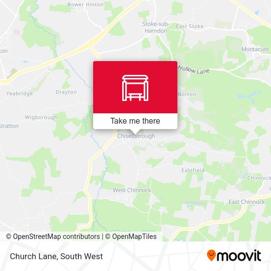 Church Lane map