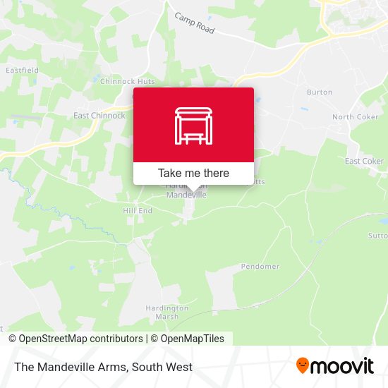The Mandeville Arms map