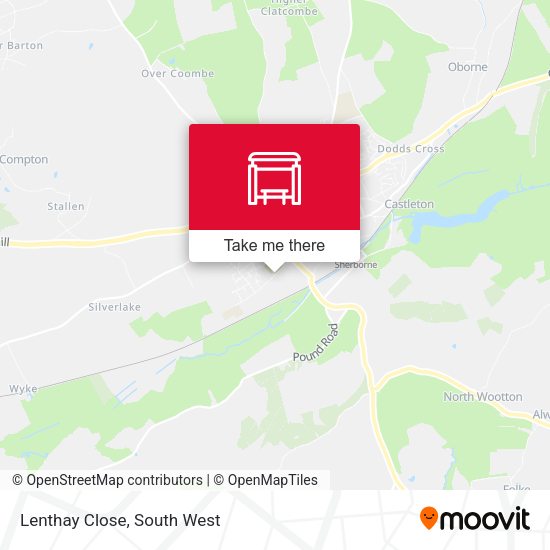 Lenthay Close map