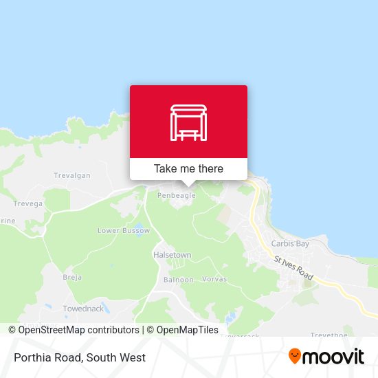 Porthia Road map