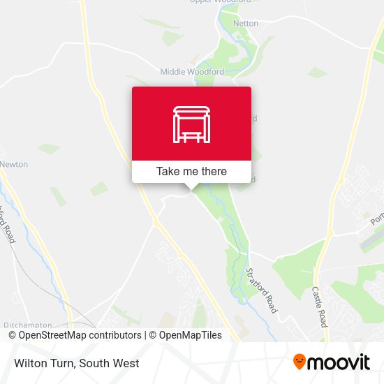 Wilton Turn map