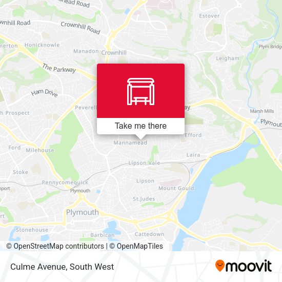 Culme Avenue map