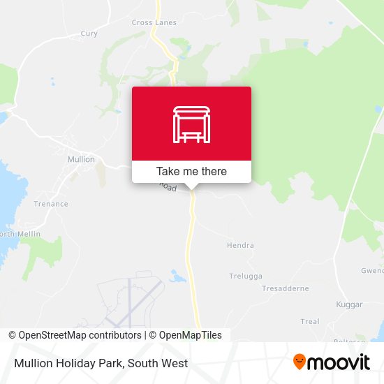 Mullion Holiday Park map