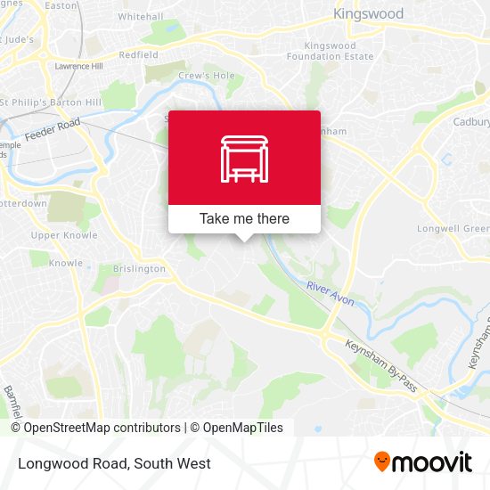 Longwood Road map
