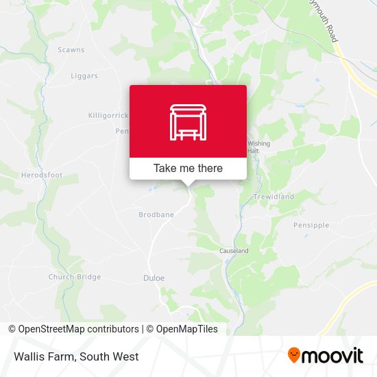 Wallis Farm map