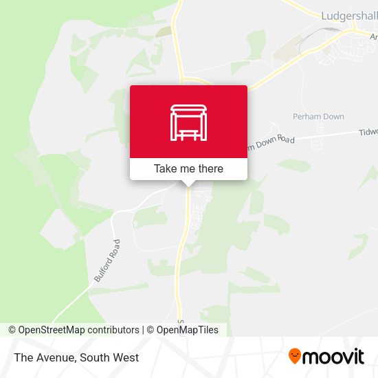 The Avenue map