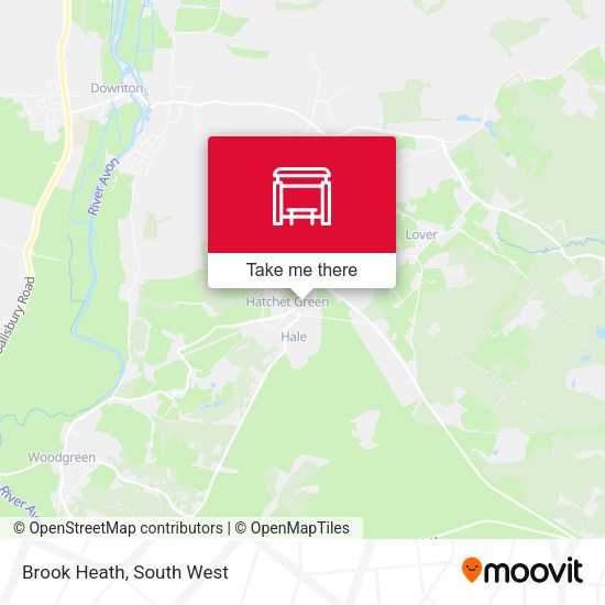 Brook Heath map