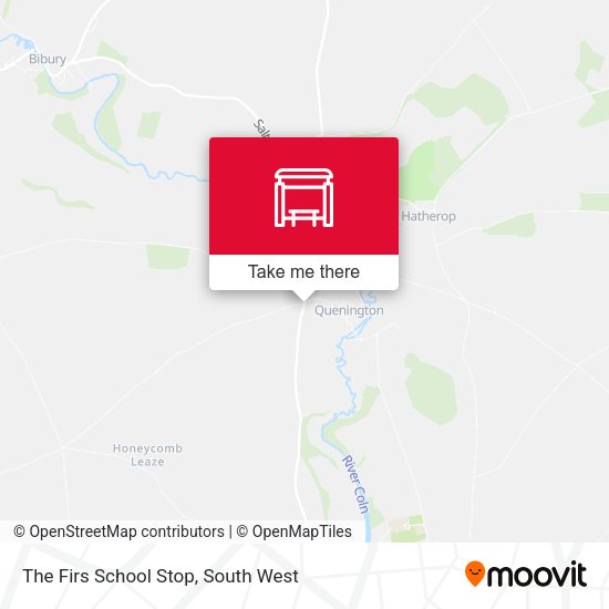 The Firs School Stop map