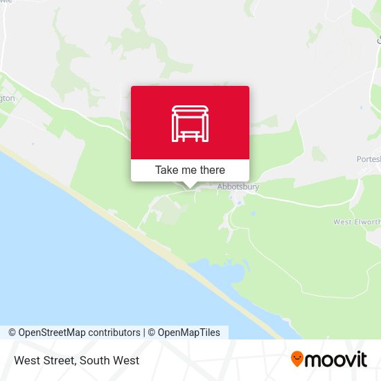 West Street map