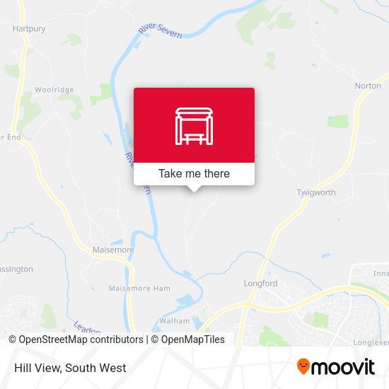 Hill View map