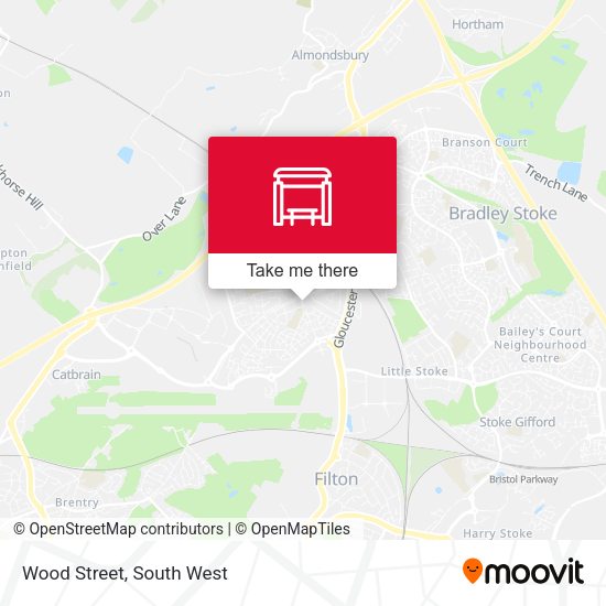 Wood Street map