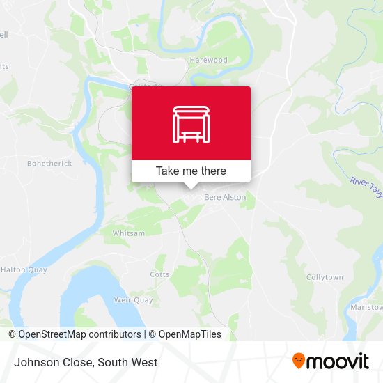 Johnson Close map
