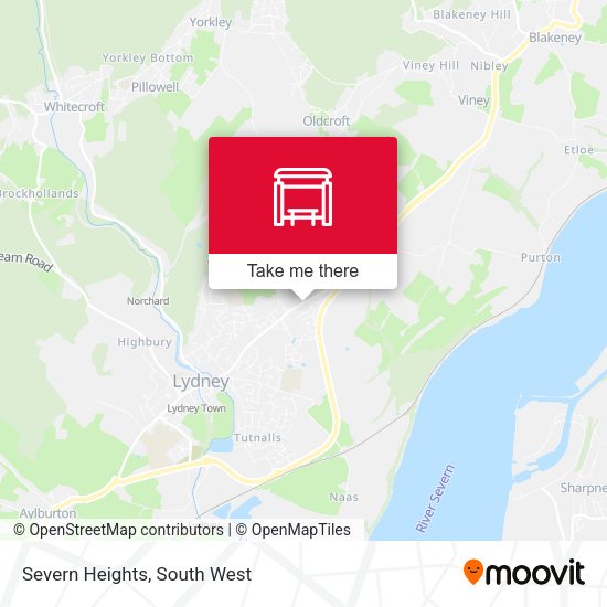 Severn Heights map