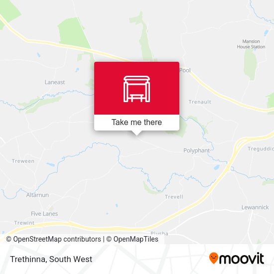 Trethinna map