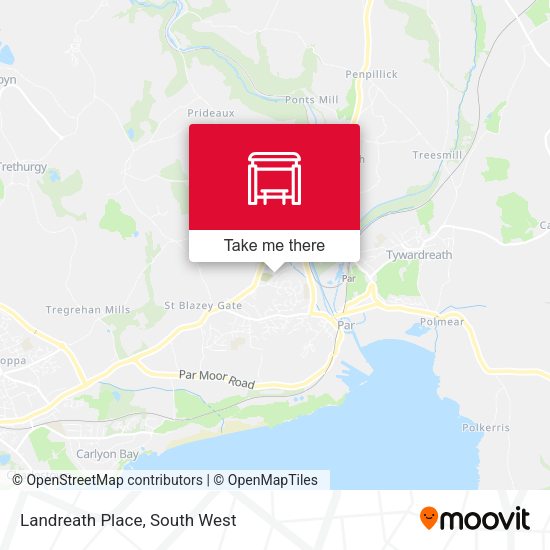 Landreath Place map