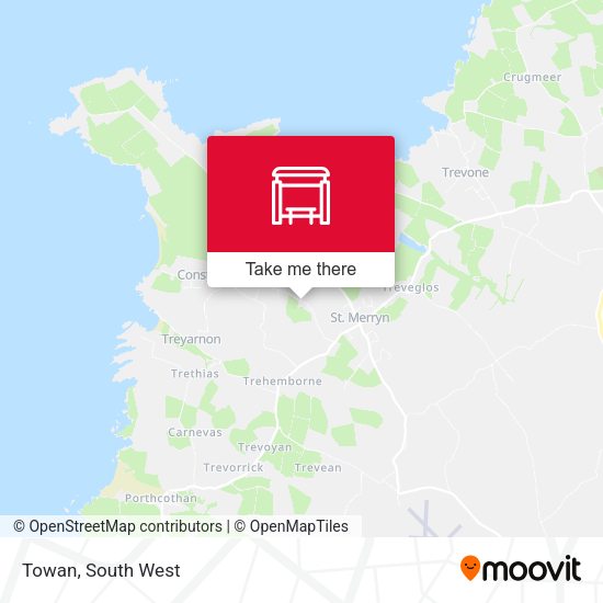 Towan map
