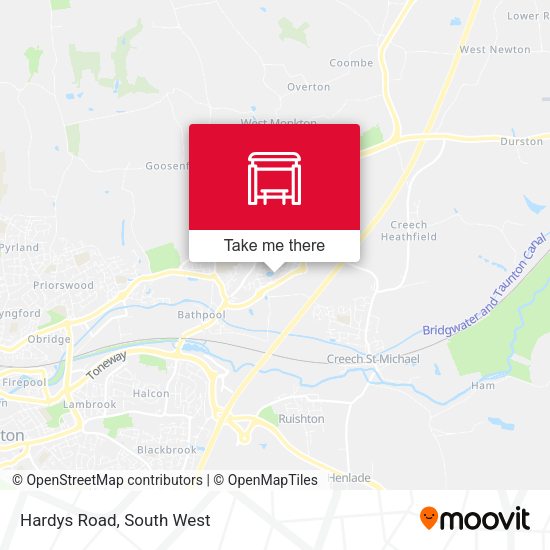 Hardys Road map
