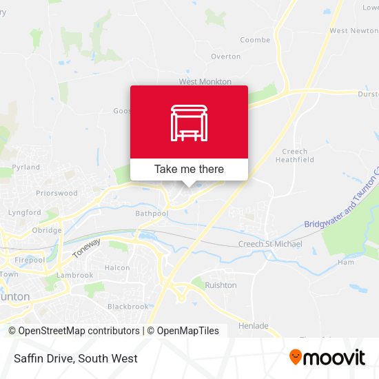 Saffin Drive map