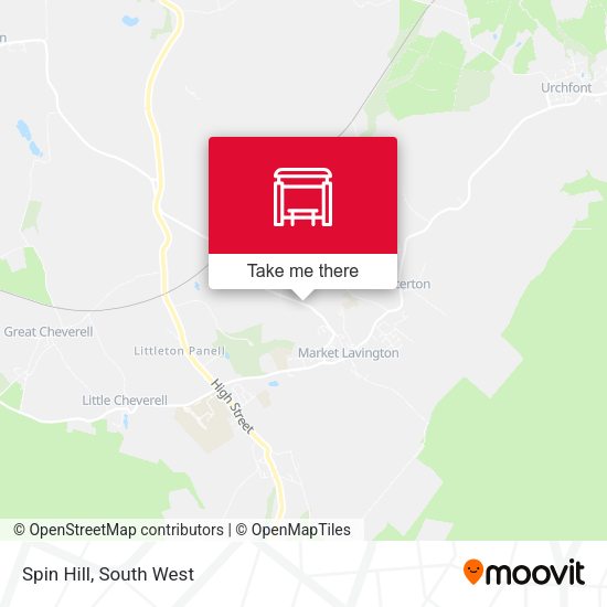 Spin Hill map