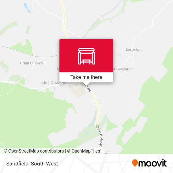 Sandfield map