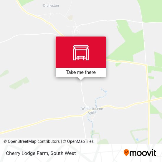 Cherry Lodge Farm map