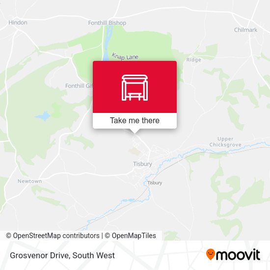 Grosvenor Drive map