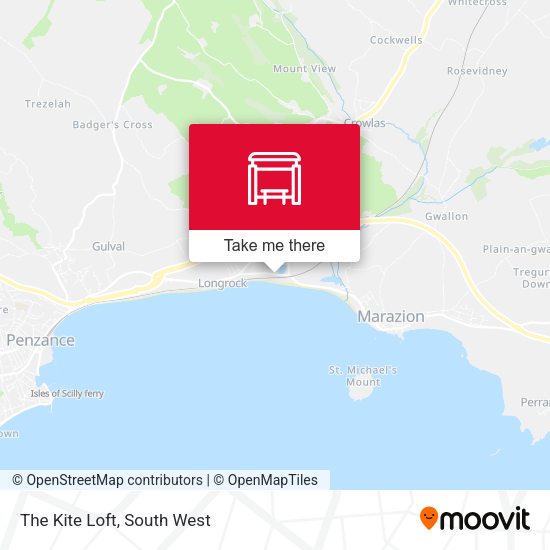 The Kite Loft map