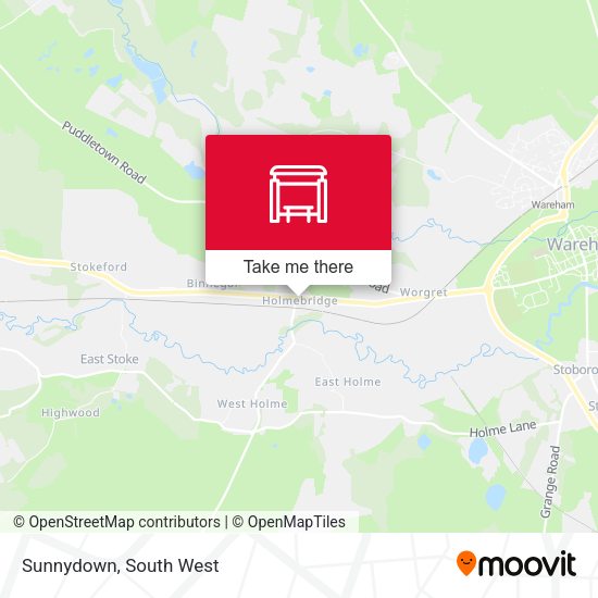 Sunnydown map