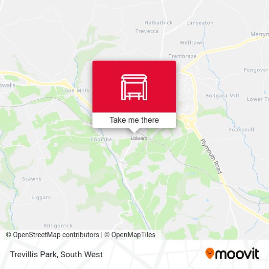Trevillis Park map