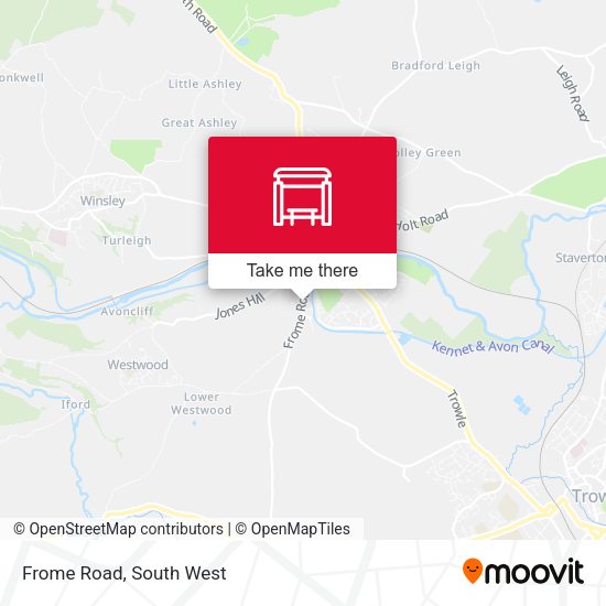 Frome Road map