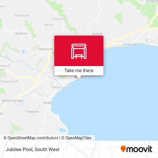 Jubilee Pool map