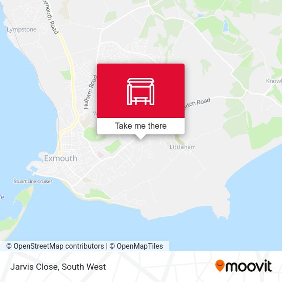 Jarvis Close map