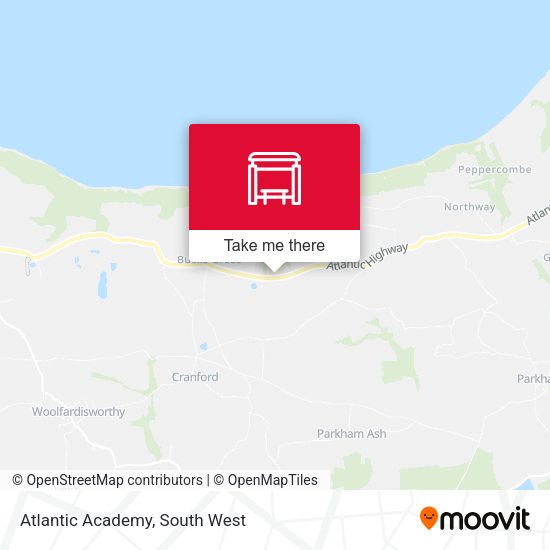 Atlantic Academy map