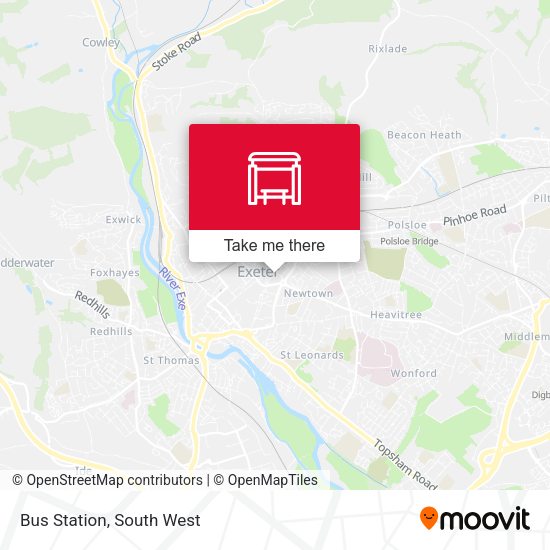 Bus Station map