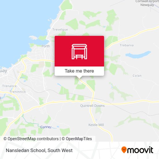Nansledan School map