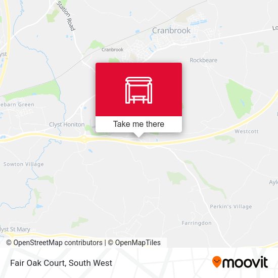 Fair Oak Court map