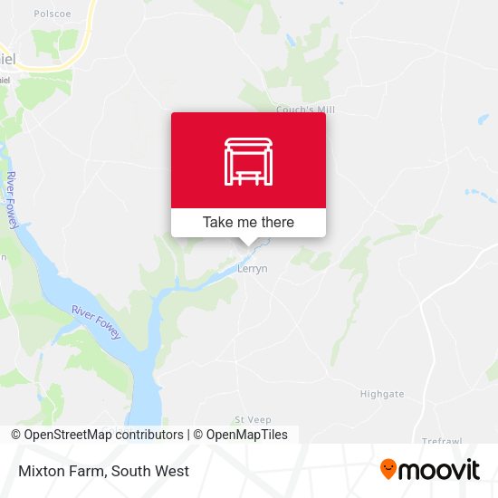 Mixton Farm map