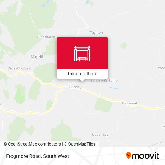 Frogmore Road map