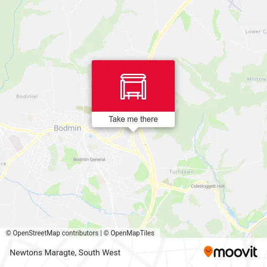 Newtons Maragte map