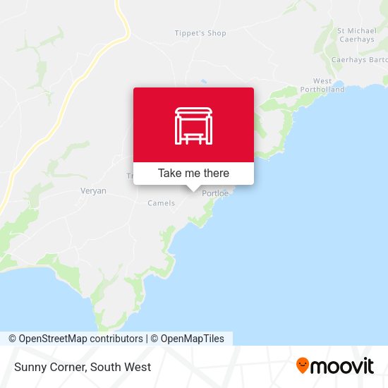 Sunny Corner map